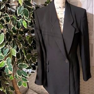 Emporio Armani  Dark Gray Pinstripe Jacket NWOT